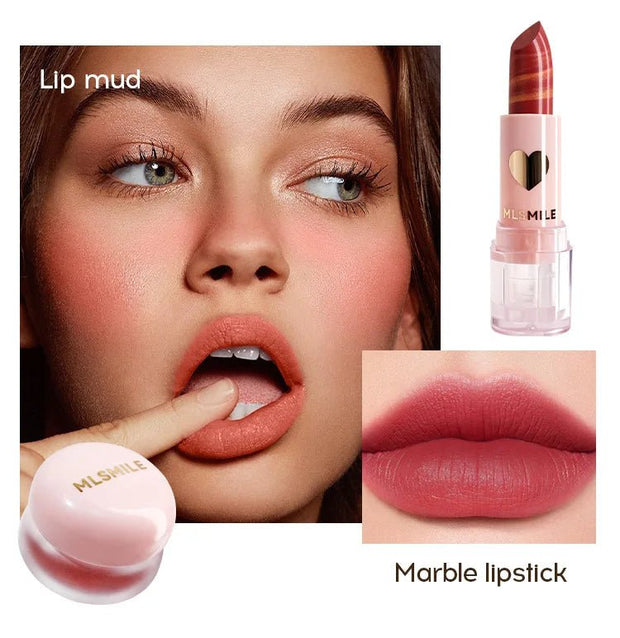 Makeup Kit With Organize Case Lipstick Contour Highlight Liquid Eyeshadow Lip Mud Eyebrow Pencil Mascara Women Cosmetics Set - My Store