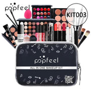 Makeup Kit Women Cosmetics Set Eyeshadow Lipstick Lip Gloss Eyebrow Pencil Eyeliner Concealer Foundation Mascara Makeup Brushes - My Store