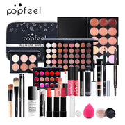 Makeup Kit Women Cosmetics Set Eyeshadow Lipstick Lip Gloss Eyebrow Pencil Eyeliner Concealer Foundation Mascara Makeup Brushes - My Store