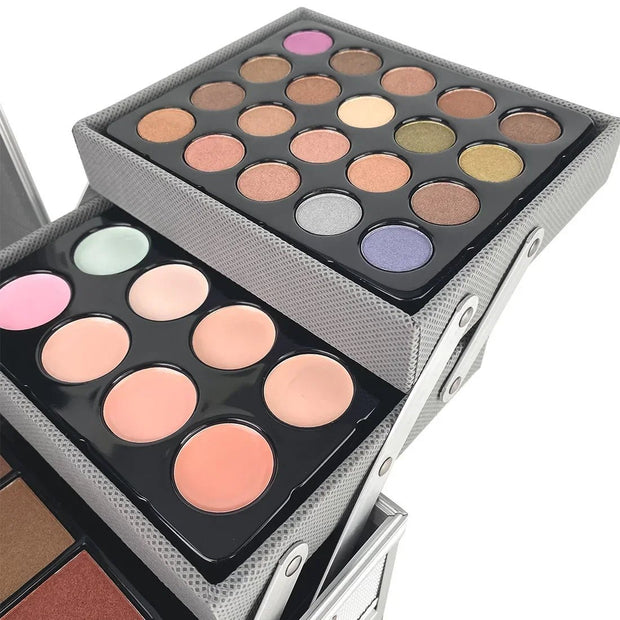 Makeup Set Box Eyeshadow Lip Blush Nail Polish Eyebrow Pencil Multi - functional Palette Christmas Wedding Birthday Gifts Cosmetic - My Store