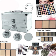 Makeup Set Box Eyeshadow Lip Blush Nail Polish Eyebrow Pencil Multi - functional Palette Christmas Wedding Birthday Gifts Cosmetic - My Store