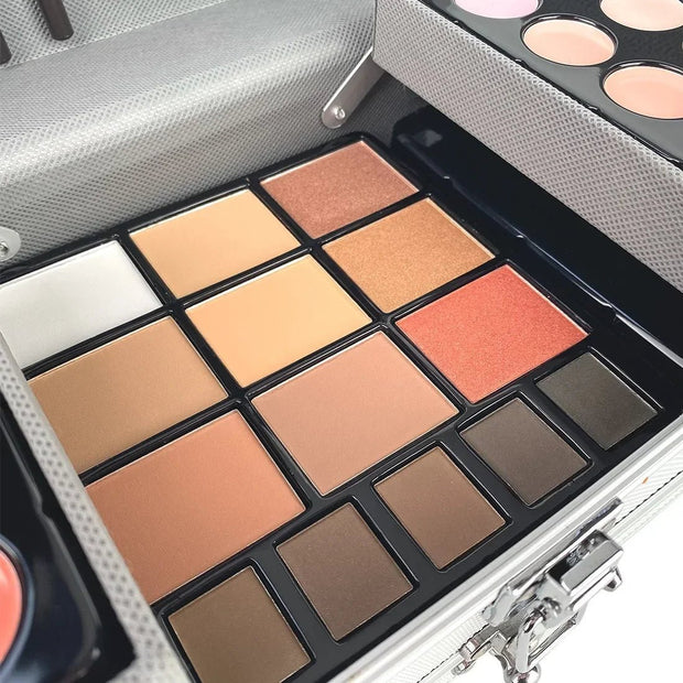 Makeup Set Box Eyeshadow Lip Blush Nail Polish Eyebrow Pencil Multi - functional Palette Christmas Wedding Birthday Gifts Cosmetic - My Store