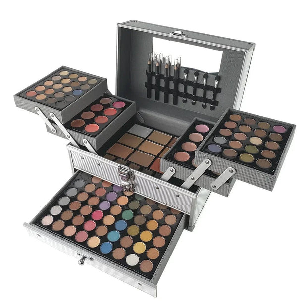 Makeup Set Box Eyeshadow Lip Blush Nail Polish Eyebrow Pencil Multi - functional Palette Christmas Wedding Birthday Gifts Cosmetic - My Store