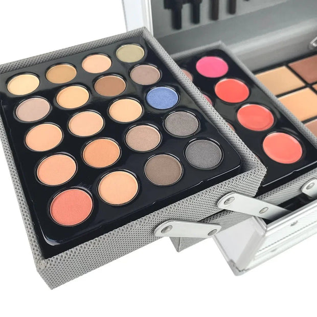 Makeup Set Box Eyeshadow Lip Blush Nail Polish Eyebrow Pencil Multi - functional Palette Christmas Wedding Birthday Gifts Cosmetic - My Store