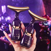 New Face Slimmer EMS Beauty Instrument Skin 3 In 1 Facial Lifting Device Neck Eye Massage Tightening Aging Facial Massager - My Store