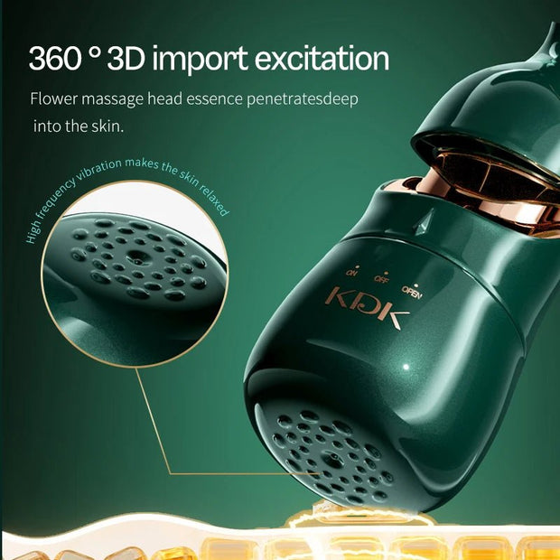 New Face Slimmer EMS Beauty Instrument Skin 3 In 1 Facial Lifting Device Neck Eye Massage Tightening Aging Facial Massager - My Store