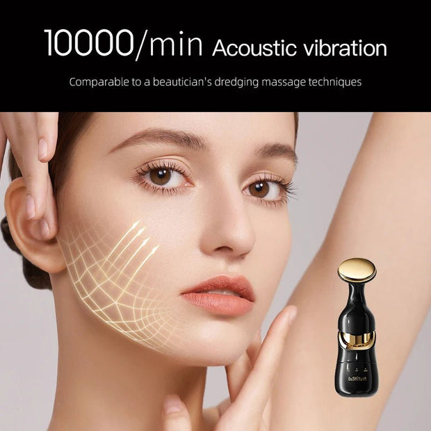 New Face Slimmer EMS Beauty Instrument Skin 3 In 1 Facial Lifting Device Neck Eye Massage Tightening Aging Facial Massager - My Store