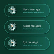 New Face Slimmer EMS Beauty Instrument Skin 3 In 1 Facial Lifting Device Neck Eye Massage Tightening Aging Facial Massager - My Store