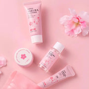 Sakura Skin Care Sets & Kits With Cleanser,Serum,Eye Cream,essence Cream Beauty Products For Women Gift Sets Routine Travel Kit - My Store