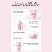 Sakura Skin Care Sets & Kits With Cleanser,Serum,Eye Cream,essence Cream Beauty Products For Women Gift Sets Routine Travel Kit - My Store