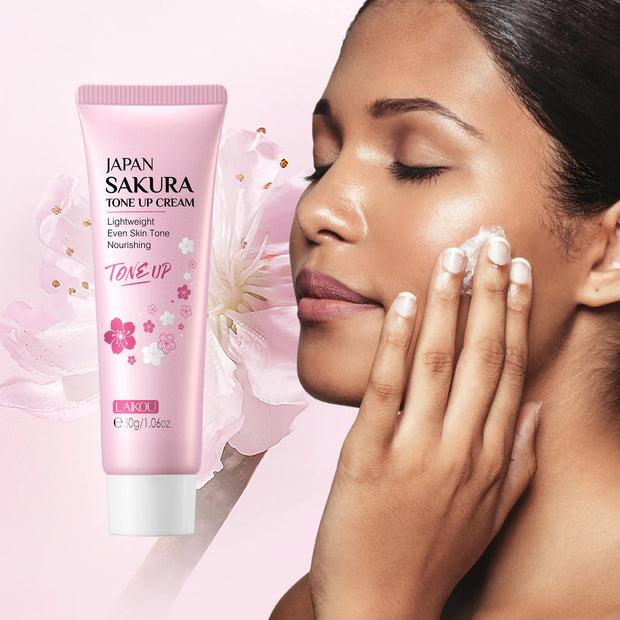 SAKURA Skincare Set Complete Facial Care Including Eye Cream, Cleanser, Facial Oil, Lip Mask, PeelOff Mask Moisturizing For ALL - My Store
