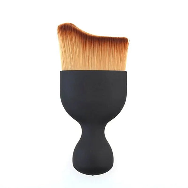 Single Makeup Brush Arc Curve Makeup Brush Foundation Brush Contour Brush Makeup Tools - My Store