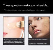 Single Makeup Brush Arc Curve Makeup Brush Foundation Brush Contour Brush Makeup Tools - My Store
