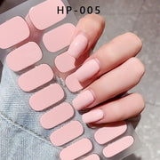 Waterproof And Durable Second Generation Semi - cured UV Nail Beauty Stickers - My Store