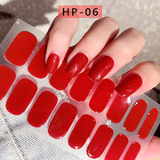 Waterproof And Durable Second Generation Semi - cured UV Nail Beauty Stickers - My Store