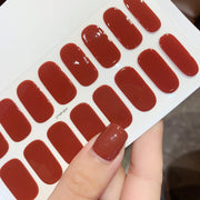 Waterproof And Durable Second Generation Semi - cured UV Nail Beauty Stickers - My Store