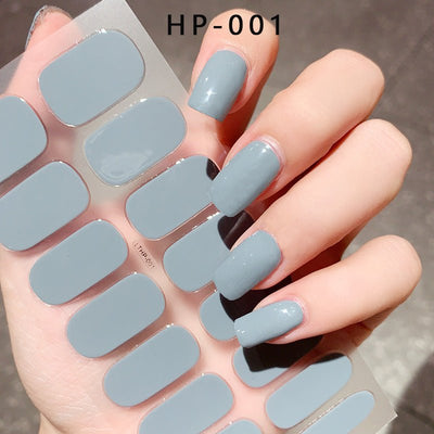 Waterproof And Durable Second Generation Semi - cured UV Nail Beauty Stickers - My Store