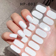 Waterproof And Durable Second Generation Semi - cured UV Nail Beauty Stickers - My Store