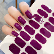 Waterproof And Durable Second Generation Semi - cured UV Nail Beauty Stickers - My Store