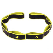 Yoga Stretch Resistance Bands Adult High Elasticity Multi - Segment Belt Yoga Assisted Stretching Belt Yoga Fitness Products - My Store